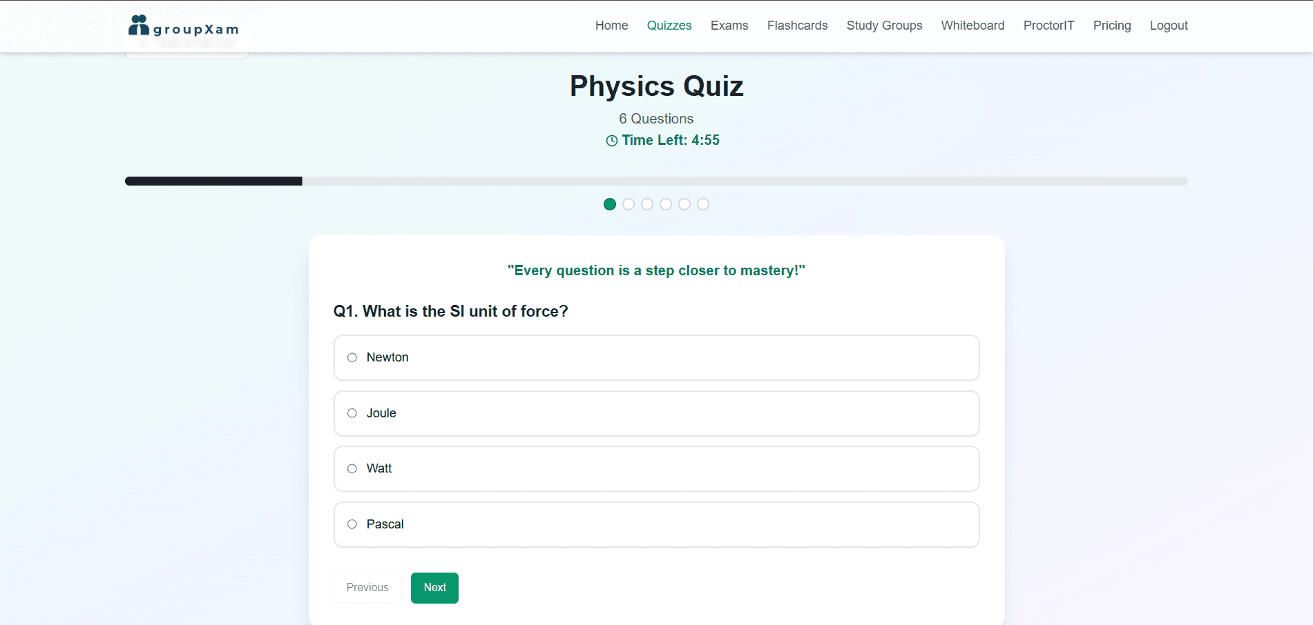 GroupXam screenshot 4